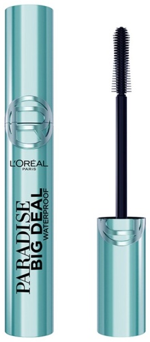 Тушь для ресниц Loreal Paris LASH PARADISE BIG DEAL водостойкая тон Черный удлиняющая черный