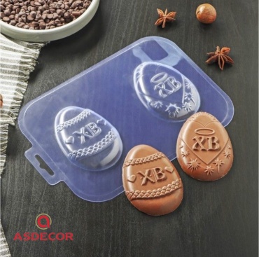 Asdecor для десерта, для шоколада АР010529 "ХВ Дуэт", пластик