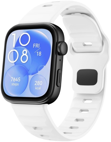 Ремешок для Huawei Watch Fit 4, Watch Fit 4 Pro, Watch Fit 3 белый