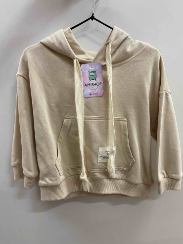 Худи AmiShop бежевый