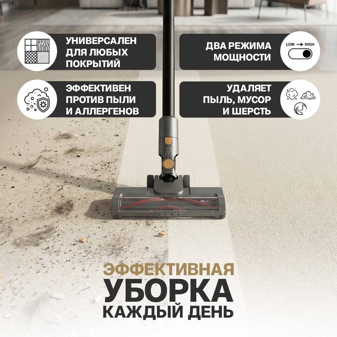 Пылесос R02 черный