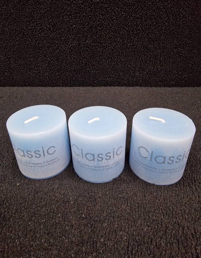 Ароматическая свеча Classica Classic 5 см, 3 шт