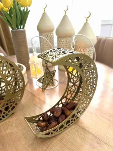 Конфетница 30110782_949039708 Ramazan металл, 1 шт