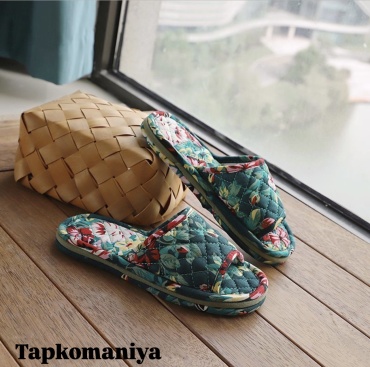 Тапочки AT HOME зеленый