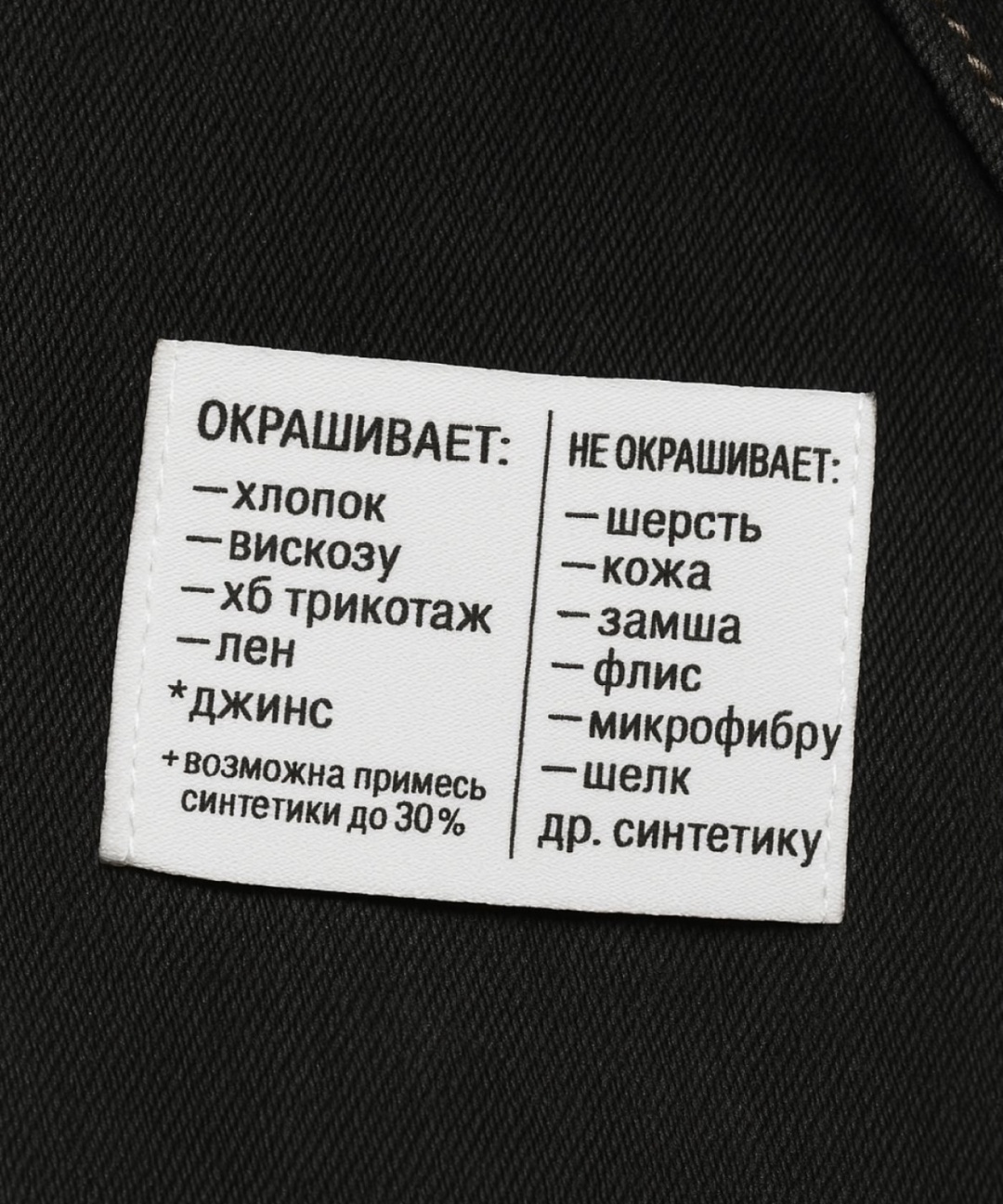 Краска для ткани