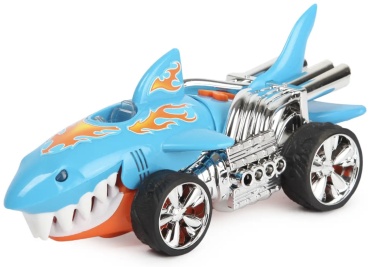 Машина Hot Wheels Акула 62002, пластик, голубой