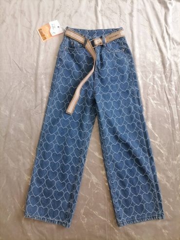 Джинсы расклешенные Fashion Jeans синий