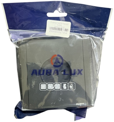 Розетка AURA AURA, черный