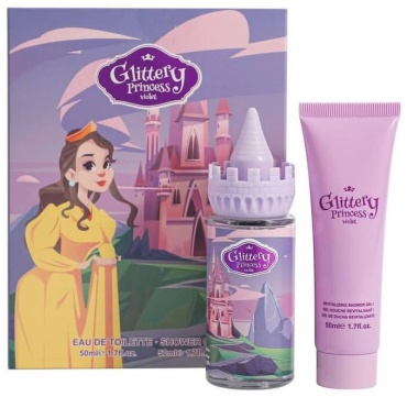 Gliterry Princess Violet набор уходовой косметики для детей