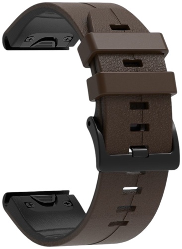 Ремешок BOGEMA для Garmin Fenix 8, Fenix 5, Fenix 6, Fenix 7, MARQ, Forerunner 745, Forerunner 965, Forerunner 955, Epix Pro (Gen 2), Instinct 2, Forerunner 945, Quatix 8, Quatix 7, Tactix 8 коричневый