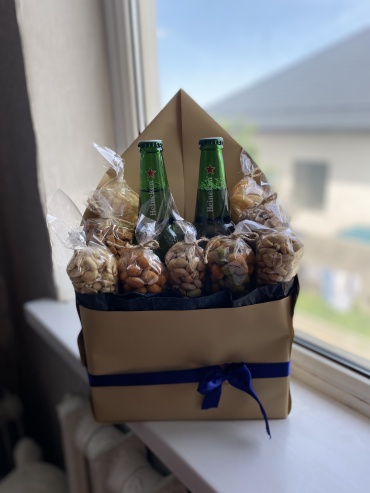 Bouquet_colibri Мужской букет 27см