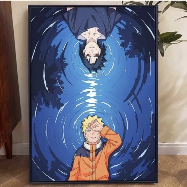 Картина по номерам EMIN NOVA NARUTO & SASUKE Наруто против Саске