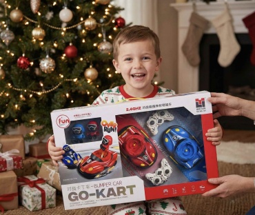 Машинка BUMPER CAR GO-KART на радиоуправлении машины с пультом