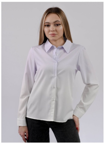 Блузка Intrigue белый, фиолетовый
