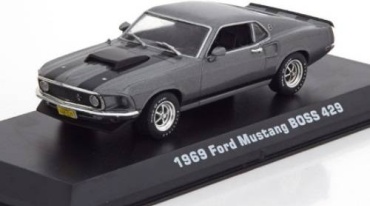 Коллекционная модель Модель автомобиля Ford Mustang Boss 429 "John Wick "1969 1:43 GREENLIGHT 1:43