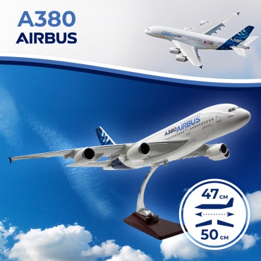 Самолет Kuvert A380 47 см 1:100