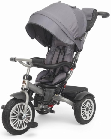 Трёхколёсный велосипед PEGAS Amico-61888 серый