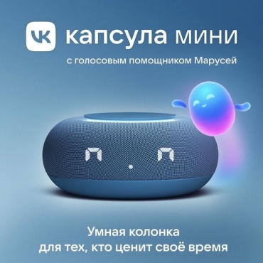 VK Капсула мини синий