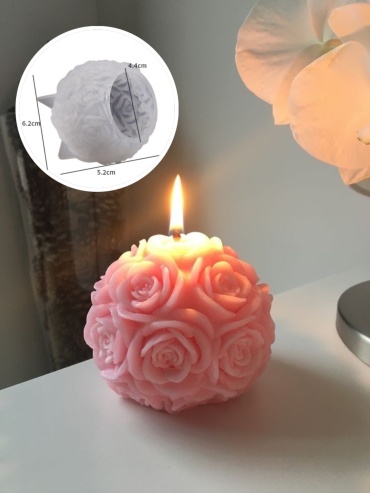 Mold Store Молд Роза шар силикон