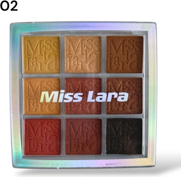 Miss Lara тени прессованные Palette 02