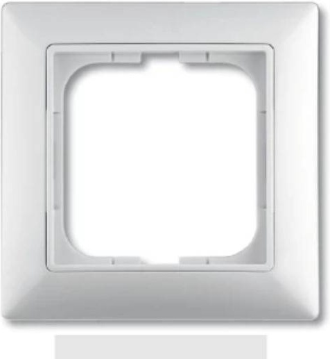 Рамка для выключателей и розеток ABB Basic 55, белый