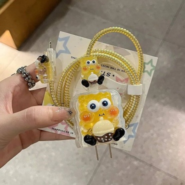 Чехол Чехол Спанч БоБ желтый