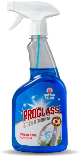 Спрей Doctor Clean для стекол и зеркал Proglass Blue 500 мл