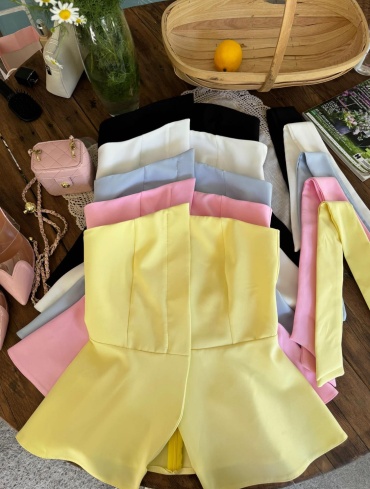 Корсет Fashion желтый
