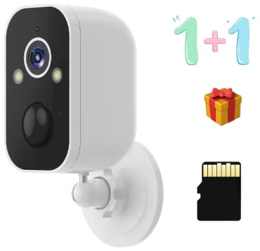 Sulim камера видеонаблюдения T4-WiFi 1+1 флешка , 8MP, расширение 2048x1536