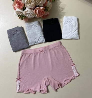 Повседневные шорты Lulustore белый, розовый