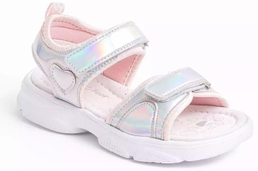 Сандалии Neo Feet серебристый