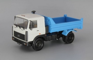 МАЗ-55514020 самосвал (1996-1999), серый / синий
