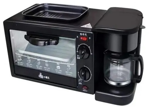 Духовой шкаф Breakfast Maker черный
