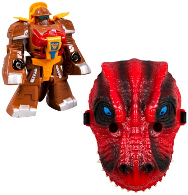 Трансформер Changerobot Dinobot с маской, Stegosaurus, высота 12 см