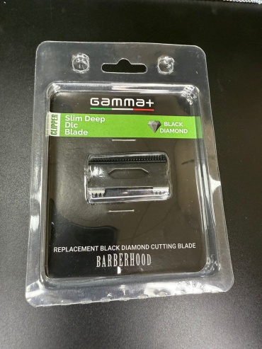 Gamma Piu нож машинки для стрижки Slip DeepDlc Blade Clippers углеродистая сталь