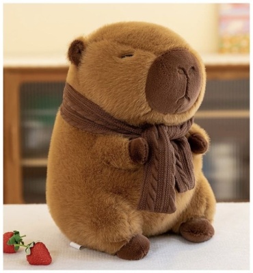 Мягкая игрушка U’Alfi Капибара, 22 см