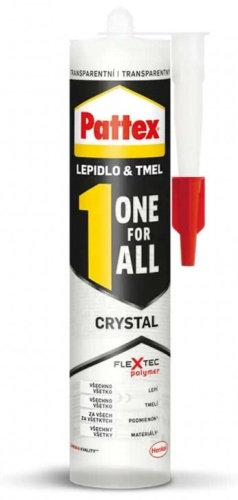 Pattex монтажный one for all crystal 290 г