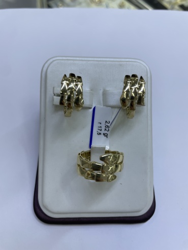 3161 gold Rayan gold вес 6.32 г золото, без вставок