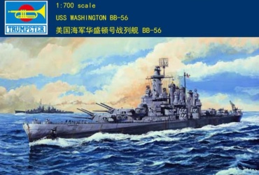 Американский линкор USS Washington BB-56