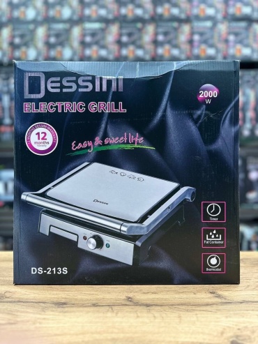 Гриль Dessini ds-213s серый