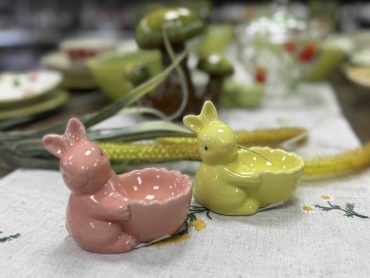 Подставка для яйца Пасхальные яйца, керамика