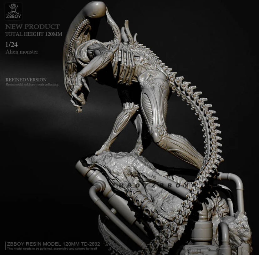 Фигурка 3D принт Alien