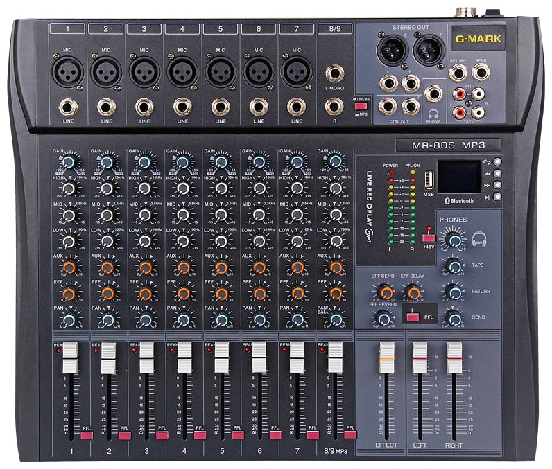 Микшерный пульт G-MARK MR80S
