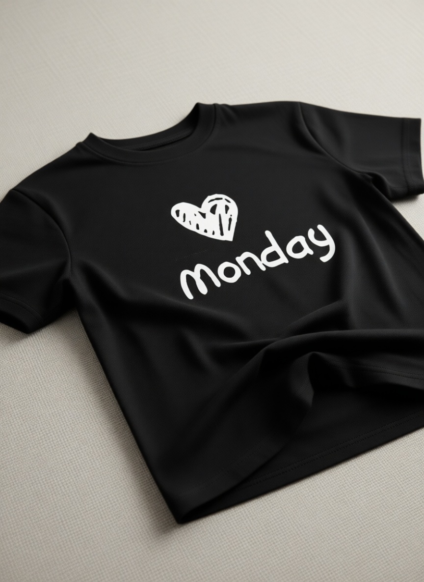Футболка love monday черный
