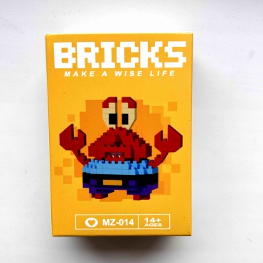 Конструктор BRICKS Мистер Крабс, деталей 96 шт