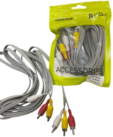 Кабель Smartbuy RCA - RCA 3 м