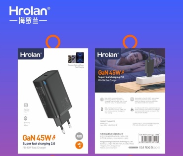 Hrolan A011 45W USB Type-C черный