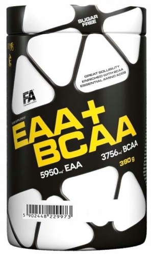 Аминокислотный комплекс Fitness Authority EAA+BCAA 390 gr апельсин 390 г