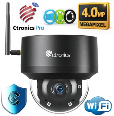 Ctronics камера видеонаблюдения CTIPC-530C-4KB, 4MP, расширение 2560x1440
