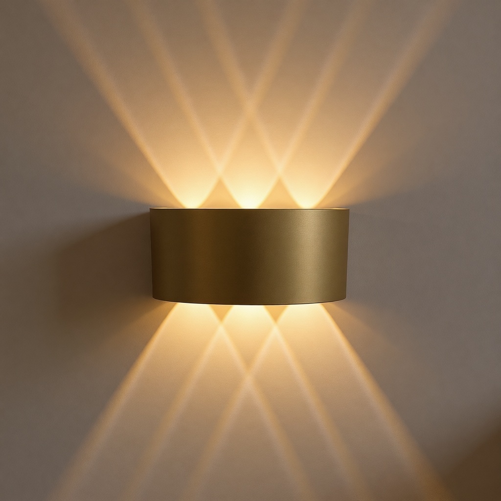 Бра настенный LU LED LED, золотистый